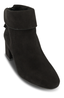 B&CO Kort damestøvle Sort 5252100110