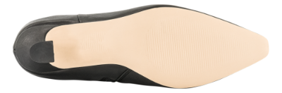 B&CO Korte damestøvletter Svart 5252100210