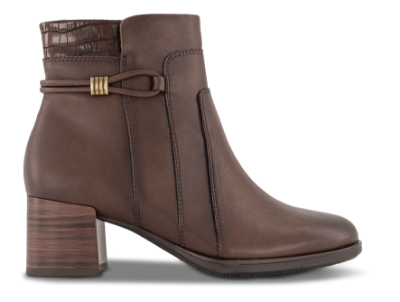 Jana Softline Kort damestøvle Brun 8-25366-45