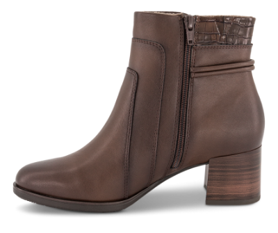 Jana Softline Kort damestøvle Brun 8-25366-45