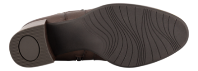 Jana Softline Kort damestøvle Brun 8-25366-45