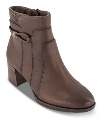 Jana Softline Kort damestøvle Brun 8-25366-45