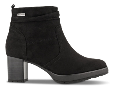 Jana Softline Kort damestøvle Sort 8-26378-43