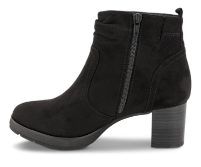 Jana Softline Kort damestøvle Sort 8-26378-43