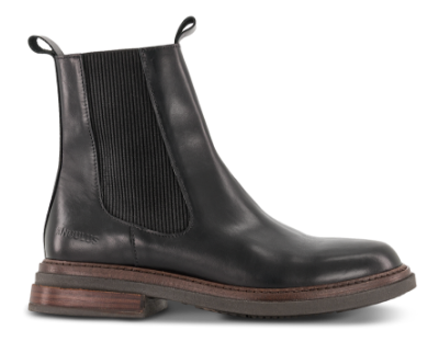 Angulus Kort damestøvle Sort 7830-101