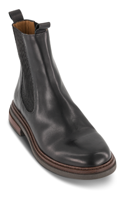 Angulus Kort damestøvle Sort 7830-101