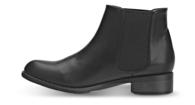 B&CO damestøvlett sort