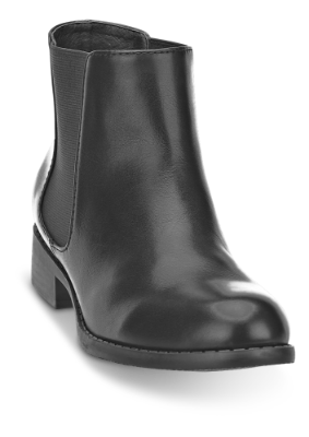 B&CO damestøvlett sort