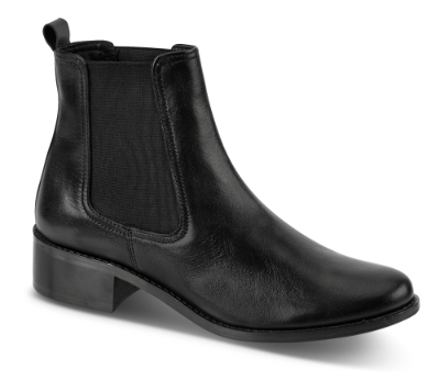 B&CO damestøvlett sort