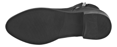 B&CO kort damestøvlett sort