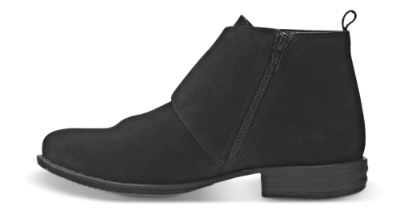 B&CO kort damestøvlett sort