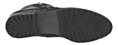 Caprice kort damestøvlett sort 9-9-25315-21