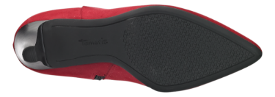 Tamaris kort damestøvlett rød 1-1-25367-21