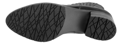 Marco Tozzi kort damestøvlett sort 2-2-25359-21