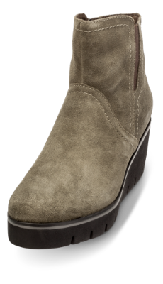 Marco Tozzi kort damestøvlett oliven 2-2-25802-21