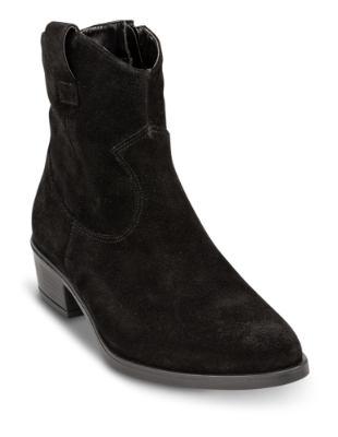 B&CO kort damestøvlett sort