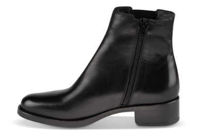 B&CO kort damestøvlett sort
