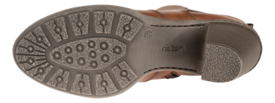 Rieker kort damestøvlett brun 55284-24