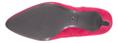 Tamaris kort damestøvlett rød 1-1-25072-23