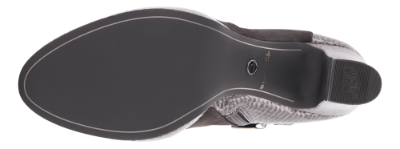 Tamaris kort damestøvlett sort 1-1-25384-23