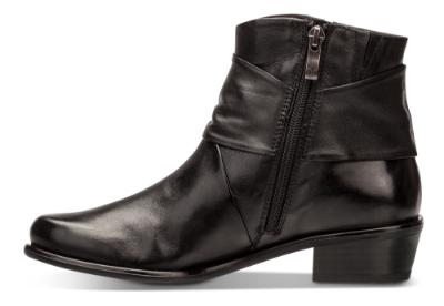 Caprice kort damestøvlett sort 9-9-25360-23