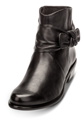 Caprice kort damestøvlett sort 9-9-25360-23