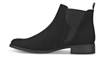 Marco Tozzi kort damestøvlett sort 2-2-25321-33