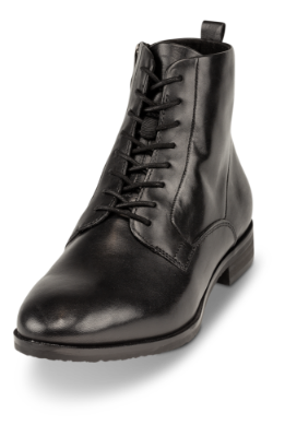 Caprice kort damestøvlett sort 9-9-25102-23