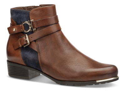 Caprice kort damestøvlett brun 9-9-25309-23