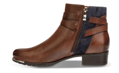 Caprice kort damestøvlett brun 9-9-25309-23