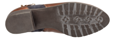 Caprice kort damestøvlett brun 9-9-25309-23