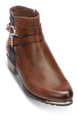 Caprice kort damestøvlett brun 9-9-25309-23