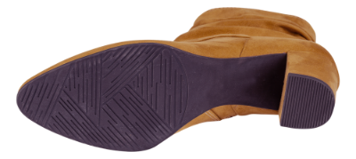 Marco Tozzi kort damestøvlett sennepsgul 2-2-25307-33