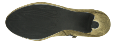 Marco Tozzi kort damestøvlett oliven 2-2-25329-33