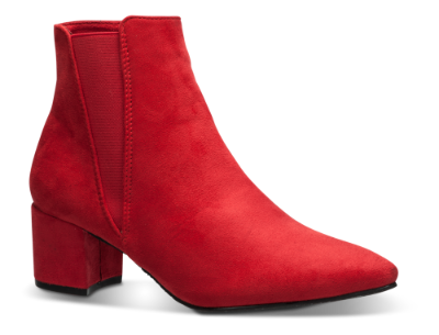 Duffy kort damestøvle rød 97-00814 |