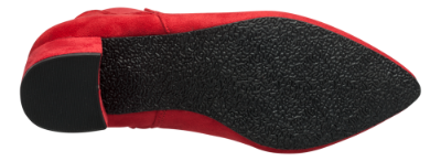 Duffy kort damestøvle rød 97-00814