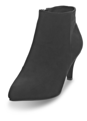 Duffy kort damestøvlett sort 97-85601