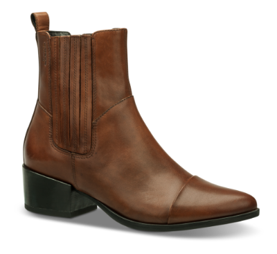 kort damestøvle brun 4013-401 | Skoringen
