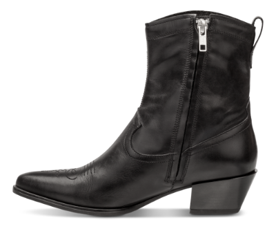 Vagabond kort damestøvle sort 4814-101