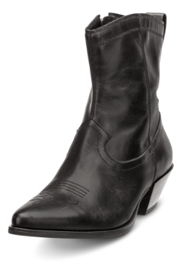 Vagabond kort damestøvle sort 4814-101