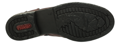 Rieker kort damestøvlett burgunder Z4964-35