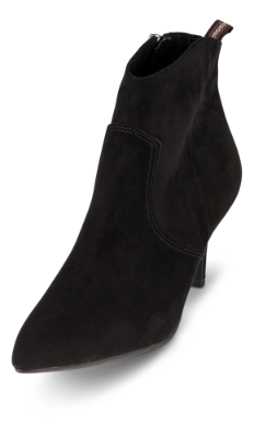 Marco Tozzi kort damestøvlett sort 2-2-25338-23