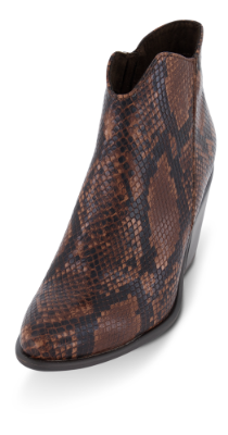 Marco Tozzi kort damestøvlett snake 2-2-25062-33