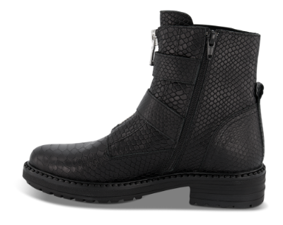 B&CO Korte damestøvletter Sort 5260500611