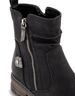 B&CO Korte damestøvletter Sort 5260502910