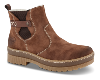 Rieker Korte damestøvletter Brun Z8281-24