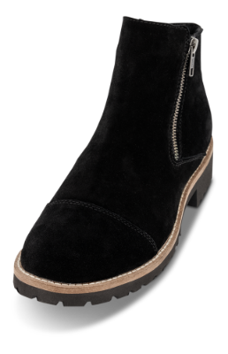 Green Comfort Korte damestøvletter Sort 321012A210