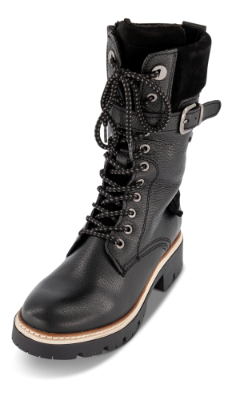 Tamaris Korte damestøvletter Sort 1-1-26265-25