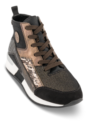 Rieker Korte damestøvletter Sort N7610-00