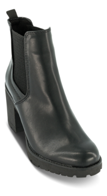 Marco Tozzi kort damestøvlett sort 2-2-25414-33